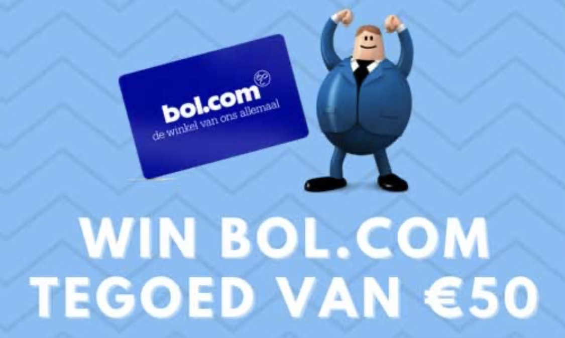 Win bol.com tegoed van 50 euro
